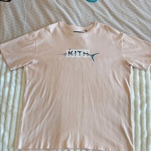 Kith Light Pink Graphic Tee
